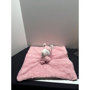 Carters Pink Llama Lovey Security Blanket For Babies